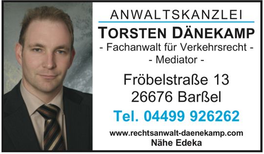 Anwaltskanzlei Torsten Dänekamp Barßel Mediator